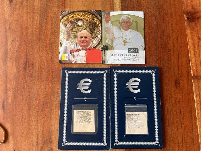 Vaticaan. Probe Set Lot van 4 setjes (Zonder minimumprijs), Postzegels en Munten, Munten | Europa | Niet-Euromunten