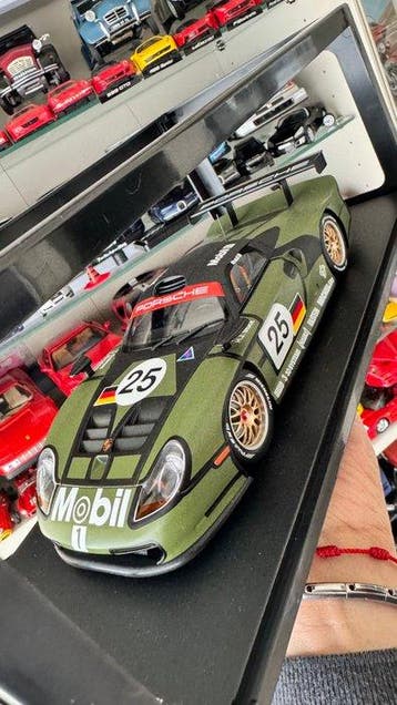 Werk83 1:18 - Modelauto - Porsche 911 GT1 #25 -, Nieuw