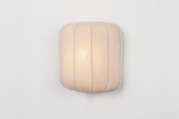 Rietveld Wandlampen - Beige - Stof, Metaal, Verzenden, Nieuw