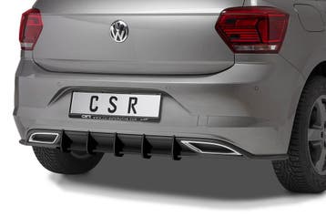 Racing diffuser / achterskirt voor VW Polo 6 2G (Type AW) R-, Verzenden, Nieuw