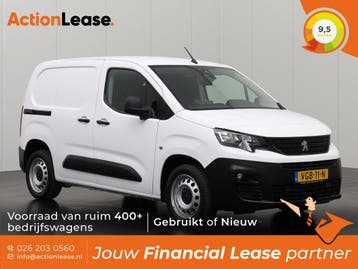 Peugeot Partner Bestelbus L1 H1 2019 Diesel Handgeschakeld, Auto's, Peugeot, Zwart, Wit, Nieuw, Dealer onderhouden