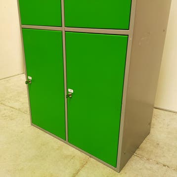 4-deurs Olssen kledinglocker / lockerkast met EXTRA GROTE DE, Ophalen of Verzenden, Nieuw