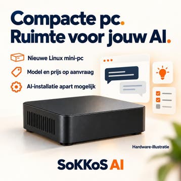 Nieuwe Linux mini-pc — AI-installatie op aanvraag, Computers en Software, Nieuw
