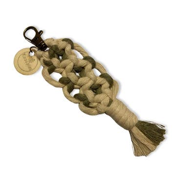 Sleutelhanger Boho - Diverse kleuren - Katoen - Macramé -, Verzamelen, Sleutelhangers, Ophalen of Verzenden, Nieuw, Overige typen