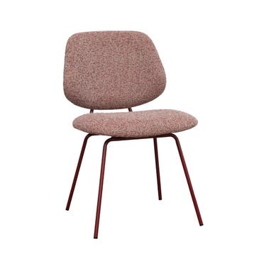 Nieuwe Stoel Berry - Rood/Grijs Vintage/Café, Ophalen, Nieuw