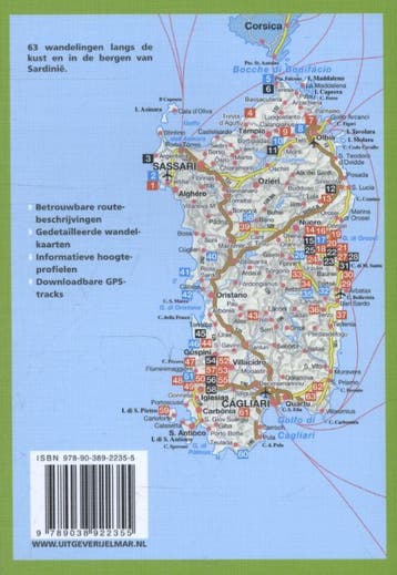 Sardinie / Rother Wandelgidsen 9789038922355 Walter Iwersen, Boeken, Verzenden, Gelezen, Walter Iwersen