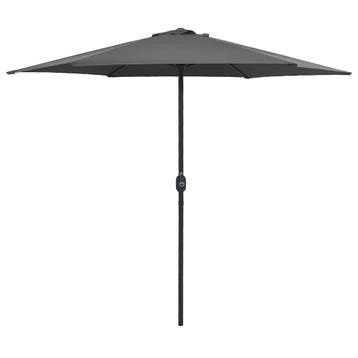 vidaXL Parasol met aluminium paal 270x246 cm, Verzenden, Nieuw, 2 tot 3 meter