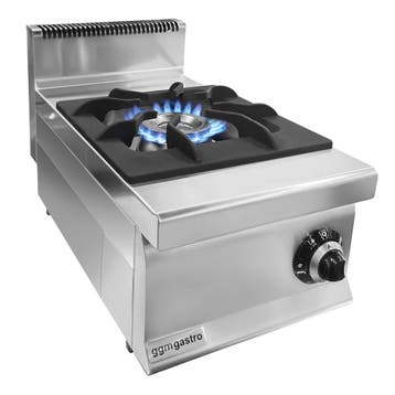 GGM Gastro | Gasfornuis tafelmodel - 402x700x425mm - 8,65 kW, Verzenden