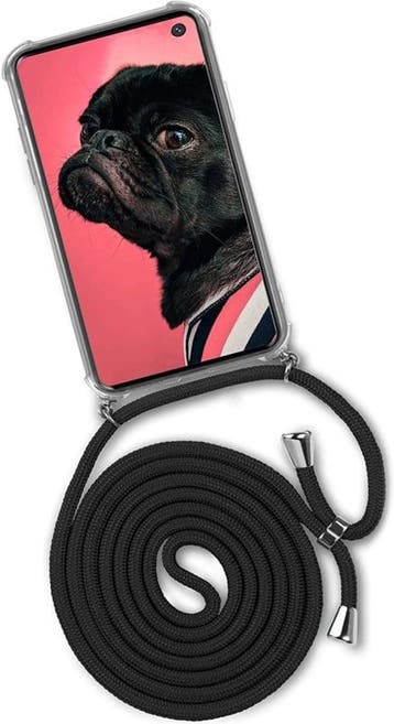 Galaxy S10E Crossbody Transparant TPU Hoesje met Koord, Ophalen of Verzenden, Nieuw