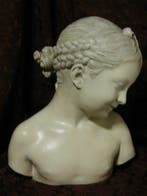 Figuur - Buste van een meisje - La Rieuse van Pigalle -