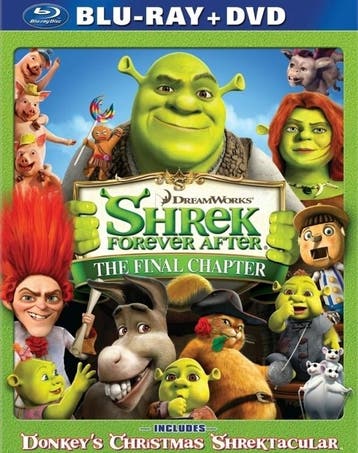 Shrek 4: Forever After (Blu-ray + DVD) (Blu-ray), Verzenden, Gebruikt