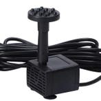 Zonne-fonteinpomp 1.2W 200 l/u 110cm lift 6 sproeiers tuin, Verzenden, Nieuw
