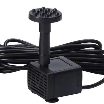 Zonne-fonteinpomp 1.2W 200 l/u 110cm lift 6 sproeiers tuin, Verzenden, Nieuw