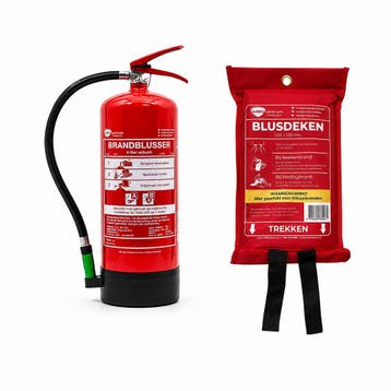 Schuimblusser en blusdeken pakket, Verzenden, Nieuw
