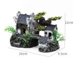 Aquarium Decoratie Huisje met Brug – Resin Ornament, Verzenden, Nieuw