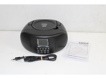 Lenco SCD-6000BK - Draagbare internet radio - DAB+/FM, Verzenden, Zo goed als nieuw