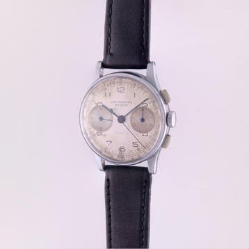 Universal Genève - Compur Chronograph Wristwatch - 32401 -, Nieuw