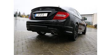 FOX Mercedes C-Klasse 4 cilinder - W204/S204 einddemper rech, Verzenden, Nieuw