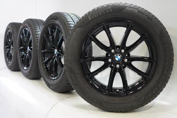BMW X3 X4 G01 G02 618 18 inch velgen Pirelli Winterbanden Or, 18 inch, Gebruikt, Velg(en), Winterbanden