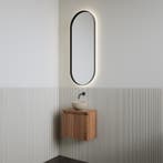 Fonteinset | BWS Leto | Walnut | Waskom Cappuccino, Doe-het-zelf en Verbouw, Sanitair, Ophalen of Verzenden, Nieuw, Overige typen