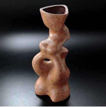 Vaas - Steengoed - Japan - Steengoed vaas, Suna no Utsuwa, Antiek en Kunst