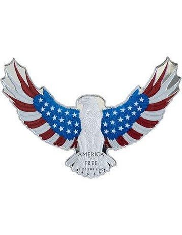 Salomonseilanden. 5 Dollars 2024 Bald Eagle - America the