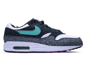 Nike Air Max 1 By You Safari Phant • 44, Ophalen of Verzenden, Nieuw, Nike, Sneakers of Gympen
