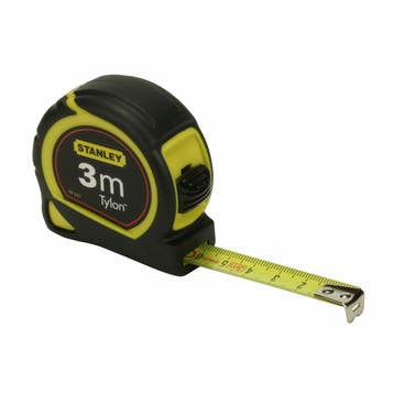 OUTLET Stanley Rolbandmaat Tylon 3 meter 0-30-687, Ophalen of Verzenden, Nieuw