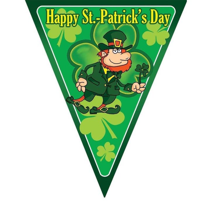 Vlaggenlijn St. Patricks Day thema - St. Patricks day thema, Hobby en Vrije tijd, Feestartikelen, Ophalen of Verzenden