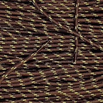 Ronde outdoor veters - Bruin Volt • 120  cm x 5 mm, Ophalen of Verzenden, Nieuw