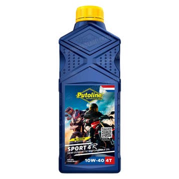 Putoline 4-takt olie Sport 4R10W40 (semi synthetisch) 1 l..., Fietsen en Brommers, Ophalen of Verzenden, Nieuw, Putoline