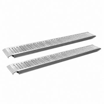 Oprijplaat / oprijplaten aluminium 238CM 3000KG set, Auto diversen, Verzenden, Nieuw