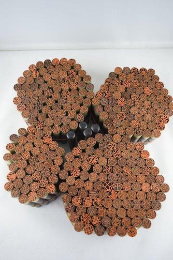 Japan Hout 300 luxe houten Hanko-stempels, unieke Japanse