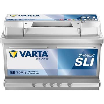 VARTA E9 Dynamic SLI accu | 570 144 064 | 12V 70Ah 640A, Auto-onderdelen, Ophalen of Verzenden, Nieuw