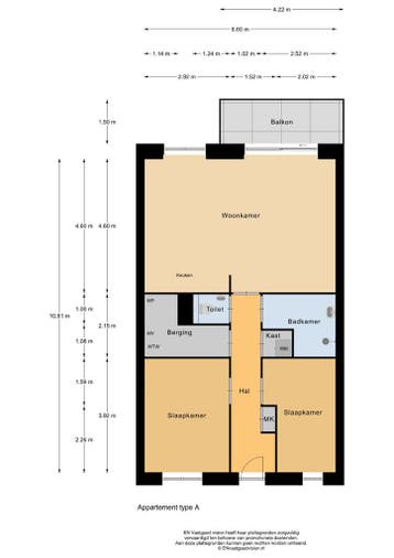 Te huur: Appartement Westzijde in Zaandam, Noord-Holland, Zaandam, Appartement