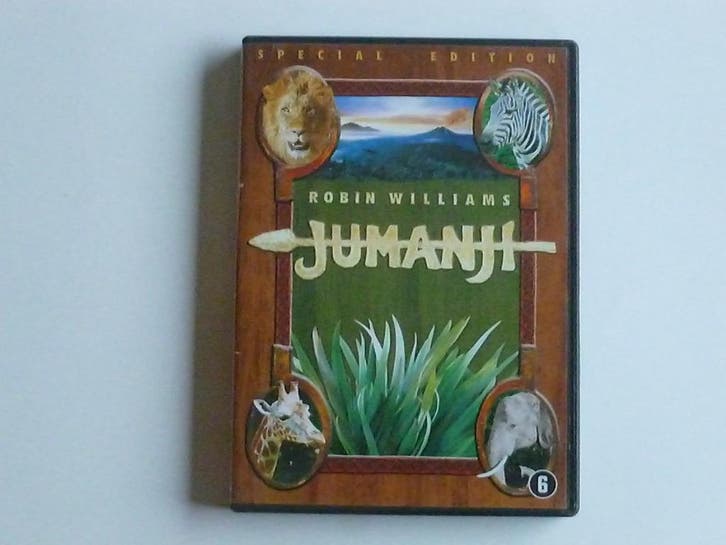 Robin Williams - Jumanji (DVD), Cd's en Dvd's, Dvd's | Klassiekers, Zo goed als nieuw, Verzenden