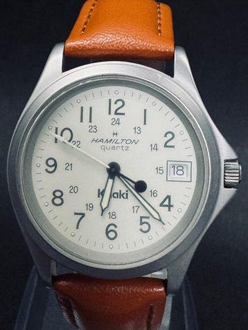 Hamilton - Khaki - Zonder minimumprijs - 9445 - Heren -, Nieuw