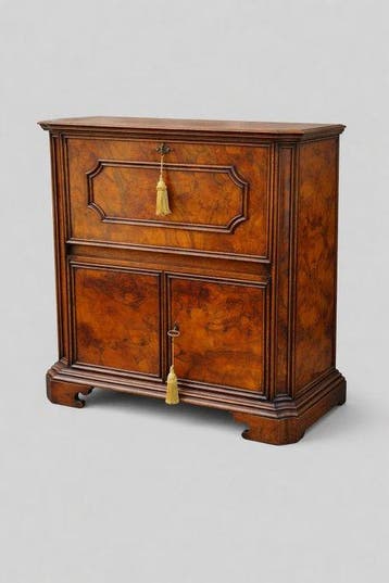 Secretaire - Hout - Hoogte: 89 cm