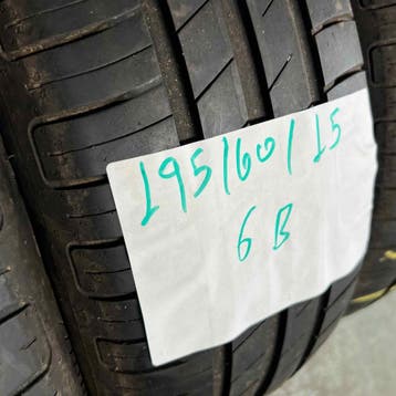 4 x Goodyear 195-60-15 Zomerbanden 6mm, Gebruikt, 15 inch, Ophalen of Verzenden, Band(en)