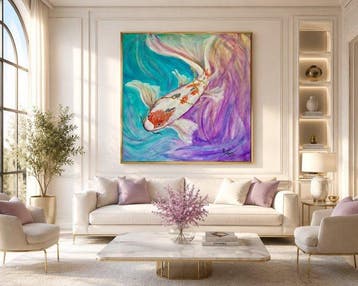 Raquel López - KOI FISH CAPTURED