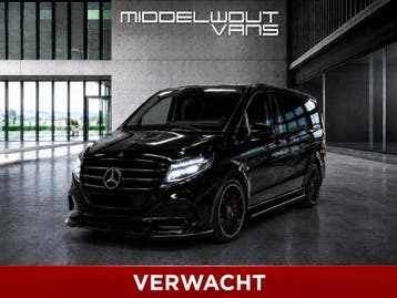 Zakelijke Lease |  Mercedes-Benz Vito 116 CDI L2 Pro DC 5-pe, Automaat, Stof, Gebruikt, Zwart