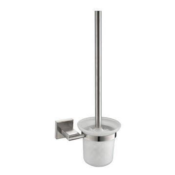 Toiletborstelhouder | RVS / Chroom / Zwart | 55% KORTING, Ophalen, Nieuw, Rvs, Toilet