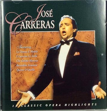 cd - JosÃ© Carreras - 13 Classic Opera Highlights, Verzenden, Zo goed als nieuw