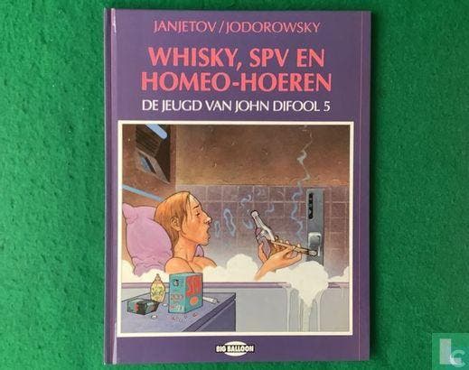 John Difool - Whisky, SPV en homeo-hoeren - 1994, Boeken, Stripboeken, Zo goed als nieuw, Eén stripboek, Verzenden