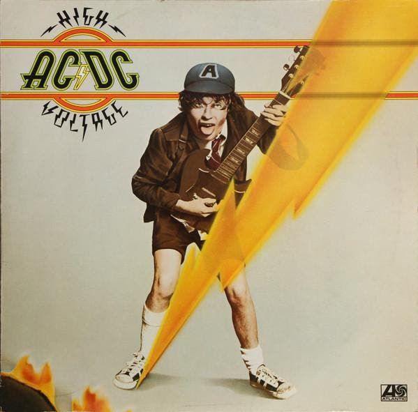 AC/DC - High Voltage, Cd's en Dvd's, Vinyl | Pop, Gebruikt, Ophalen of Verzenden