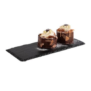 GGM Gastro | (6 stuks) Leistenen serveerplank - 300x120mm -, Verzenden, Nieuw in verpakking