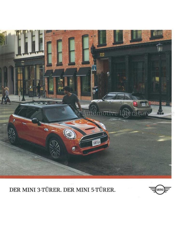 2019 MINI BROCHURE DUITS, Boeken, Auto's | Folders en Tijdschriften