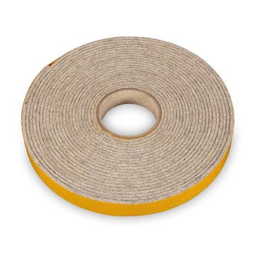 6 Meter - Zelfklevend Vilt / 15mm Plakvilt op Rol - Grij...