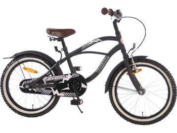Volare Black Cruiser - Kinderfiets - 18 Inch - Jongens -, Fietsen en Brommers, Fietsen | Kinderfietsjes, Verzenden, Nieuw, Volare