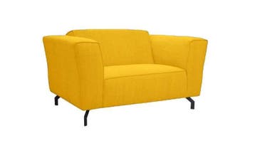 Wolvega Fauteuil - fauteuils - Geel, Huis en Inrichting, Stoelen, Nieuw, Stof